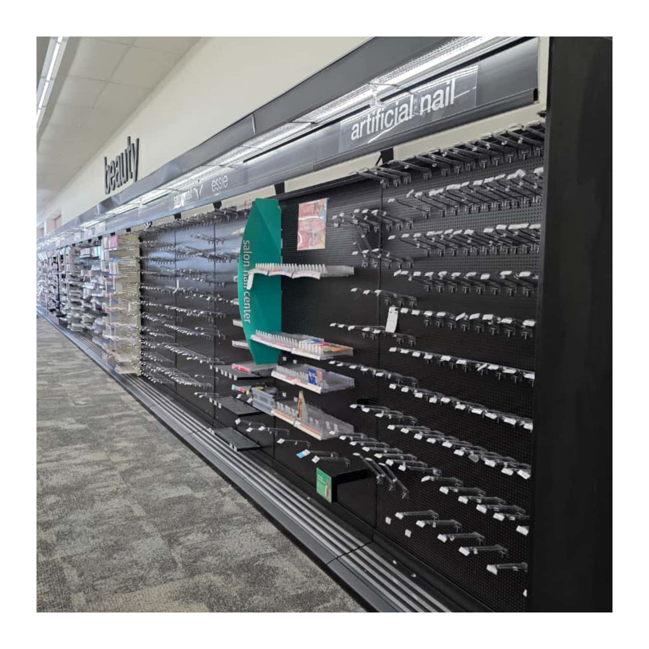 Cosmetic Retail Wall Display