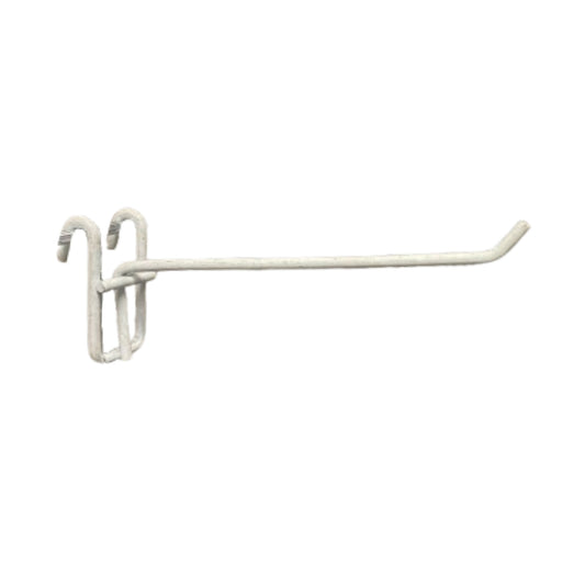 Gridwall Panel Hook - White - Style #2