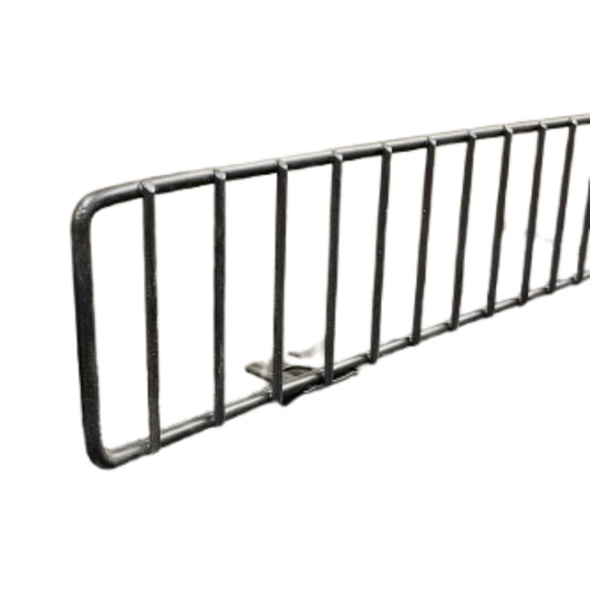 Shelf Fence - Style #3 - Black
