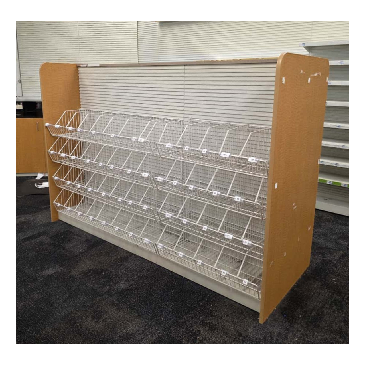 Wire Baskets With Dividers