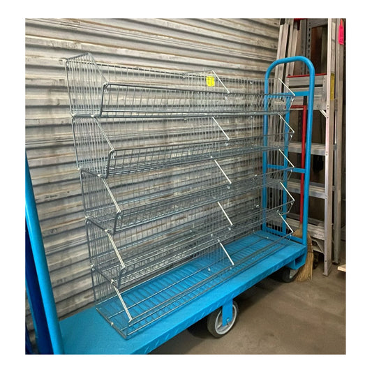 Wire Baskets 5-Tiers - Chrome