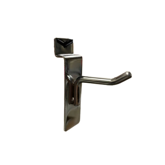 Slatwall Panel Hooks - Chrome - Style #1