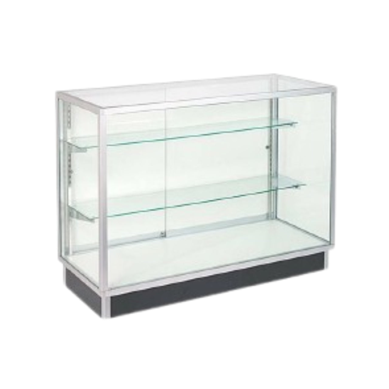 Extra Vision Aluminum Showcase - Silver