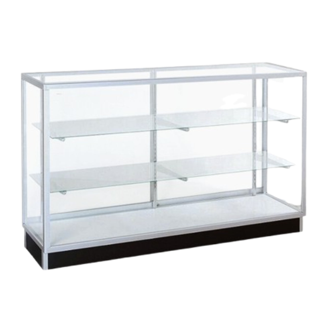 Extra Vision Aluminum Showcase - Silver