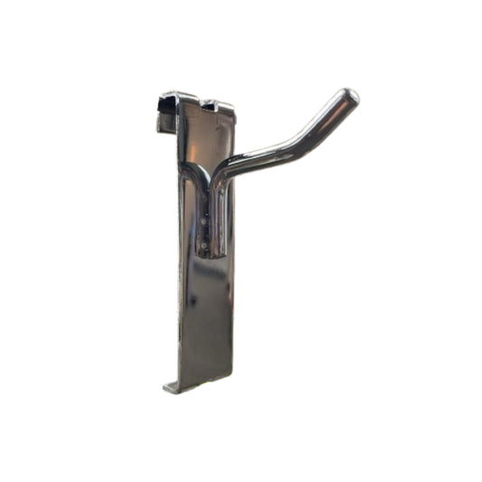 Gridwall Panel Hook - Chrome - Style #1