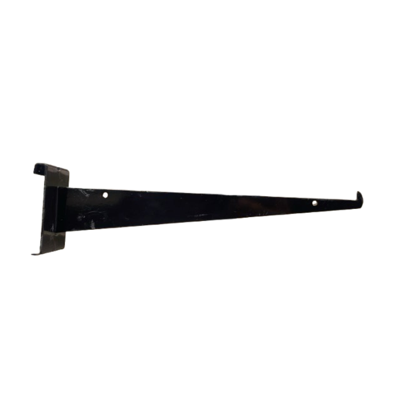 Gridwall Panel Shelf Bracket - Black