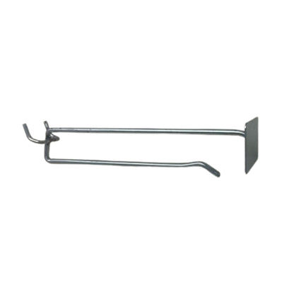 Peg Board Hook With Scanner - Dirty Chrome - Style #4