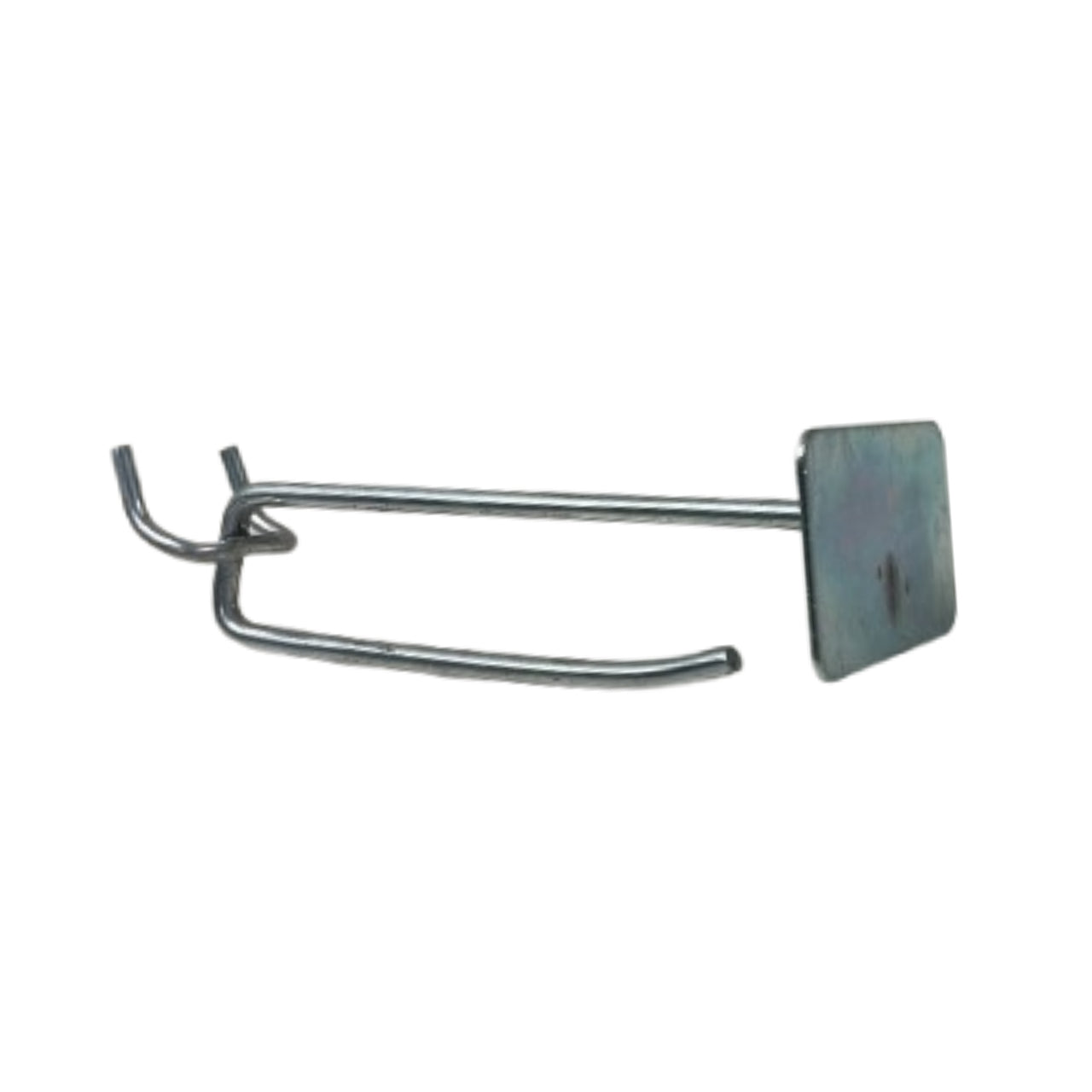 Peg Board Hook With Scanner - Dirty Chrome - Style #4