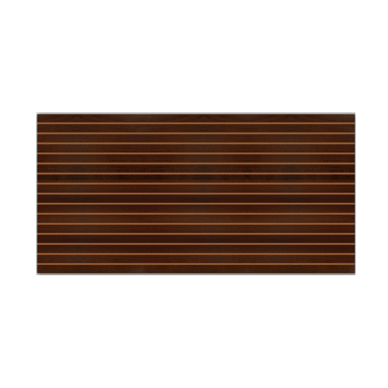 Slatwall Panel - Walnut